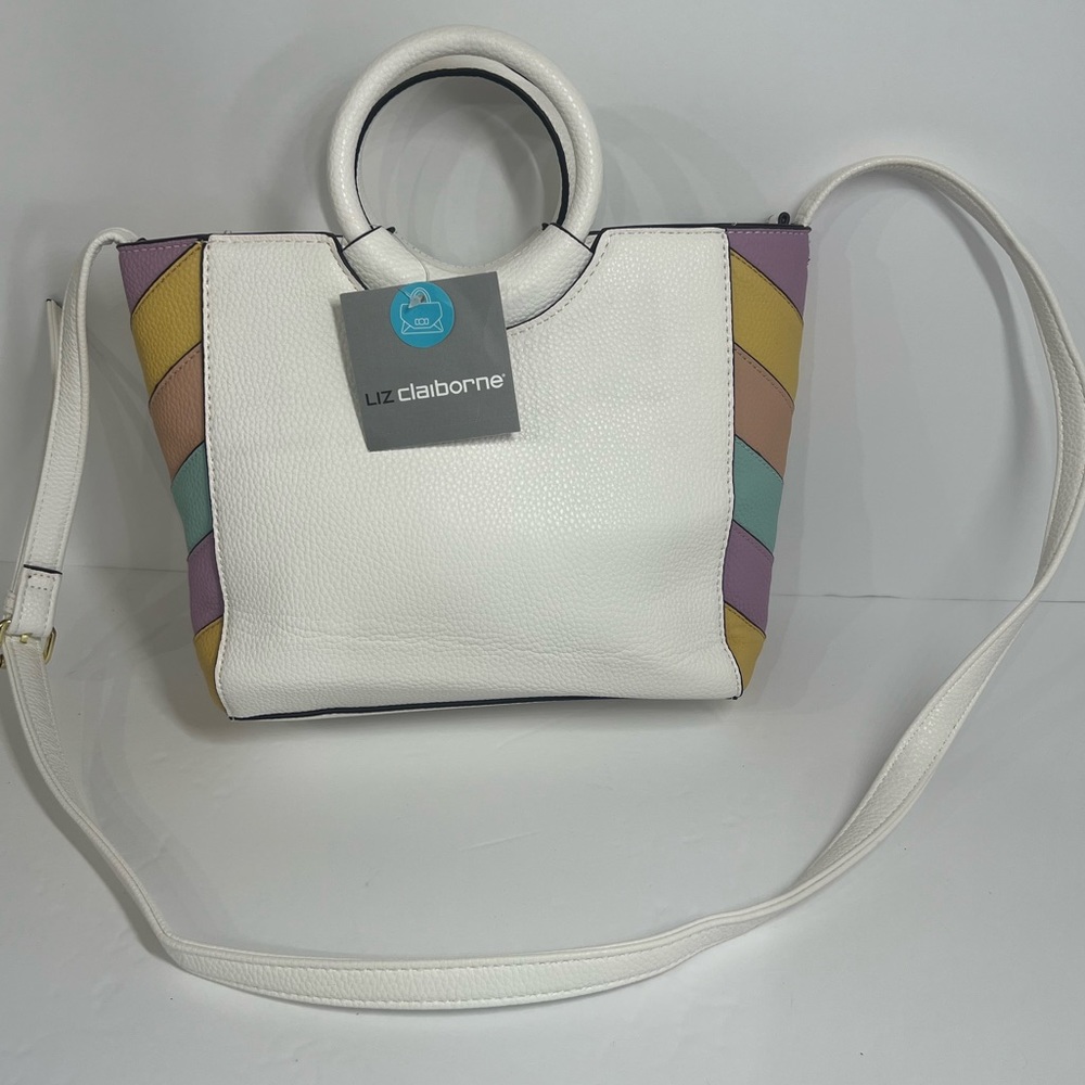 LIZ CLAIBORNE BOBBY SHOPPER White/Pastel